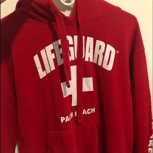lifeguard hoodie from airport